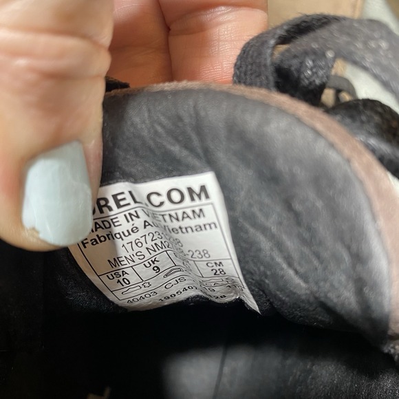 Sorel Boots Mens 10 Brown Suede Leather Madson II Moc Toe Waterproof Hiking Work - Picture 11 of 16